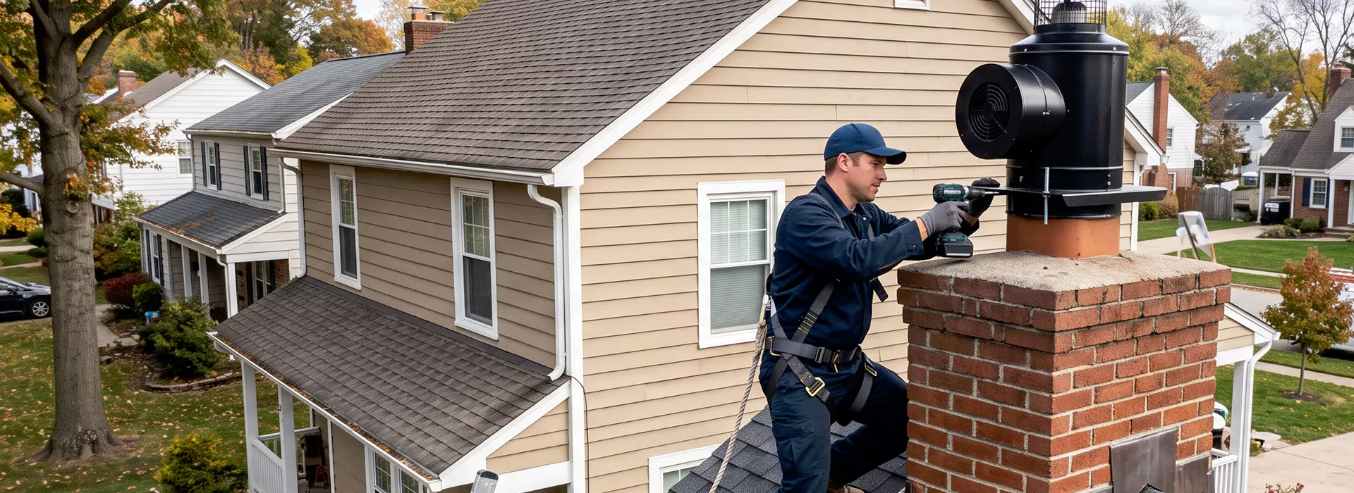 Chimney Fan Installation in Howell, NJ