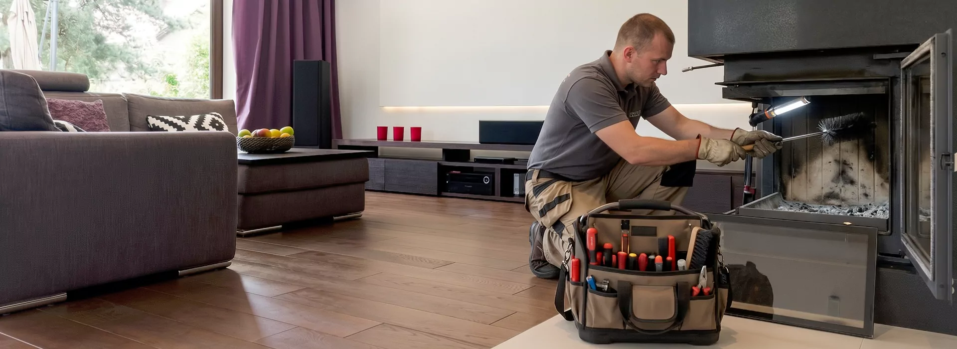 Fireplace Restoration in Howell