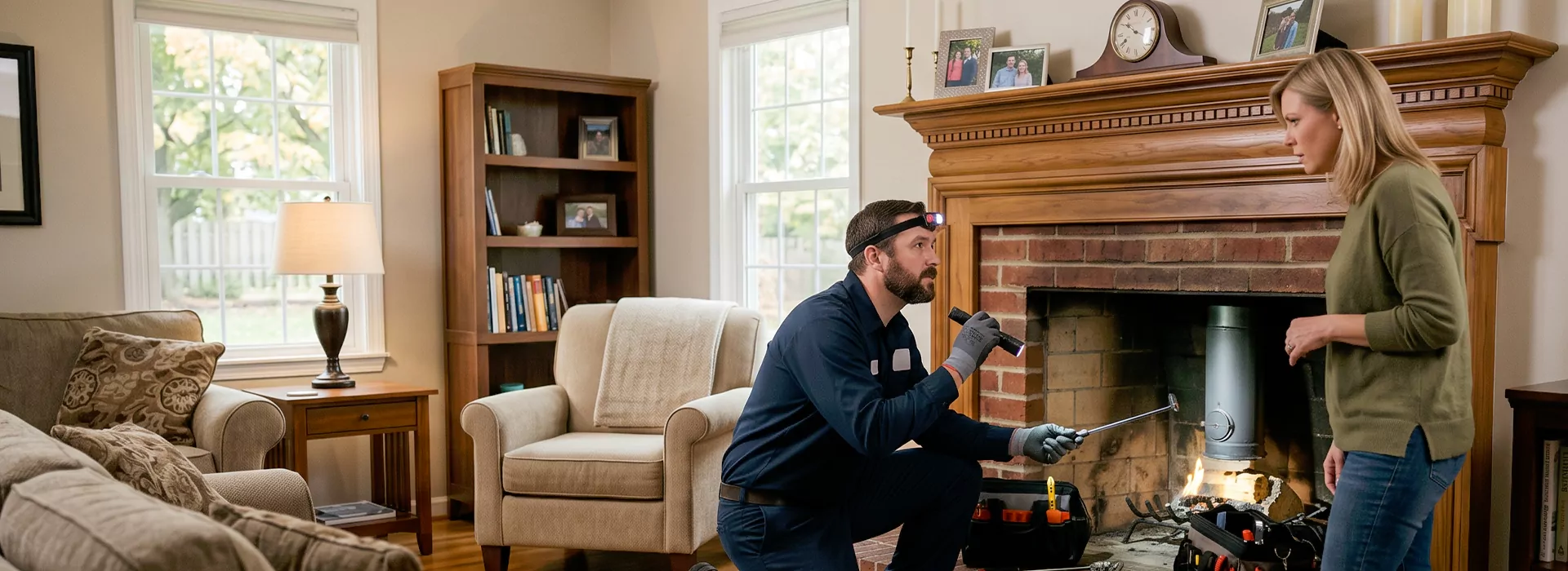 Fireplace Safety Inspection Howell, NJ
