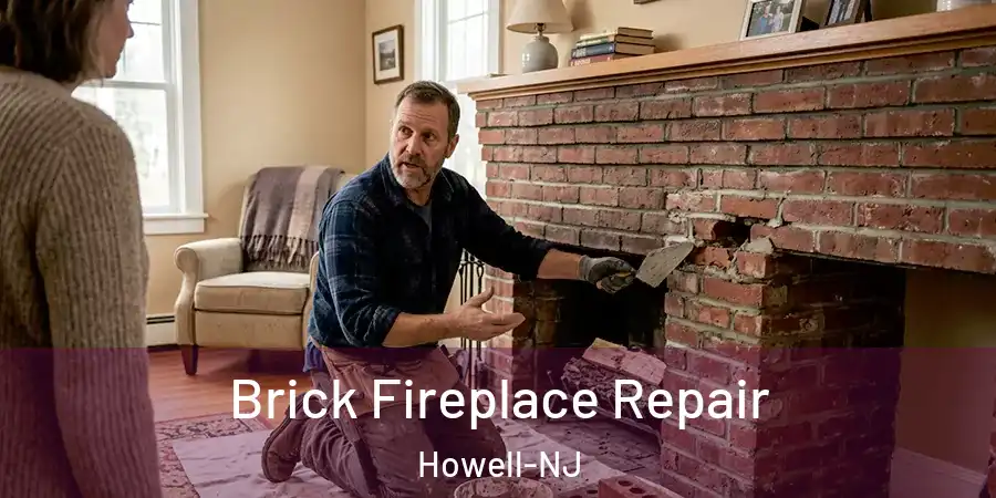 Brick Fireplace Repair Howell-NJ