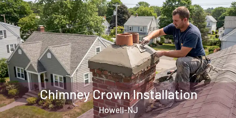 Chimney Crown Installation Howell-NJ