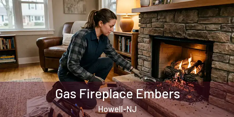 Gas Fireplace Embers Howell-NJ