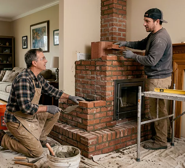 Certified Brick Fireplace Installation Company: Your Local Masonry Fireplace Contractors in Howell, NJ