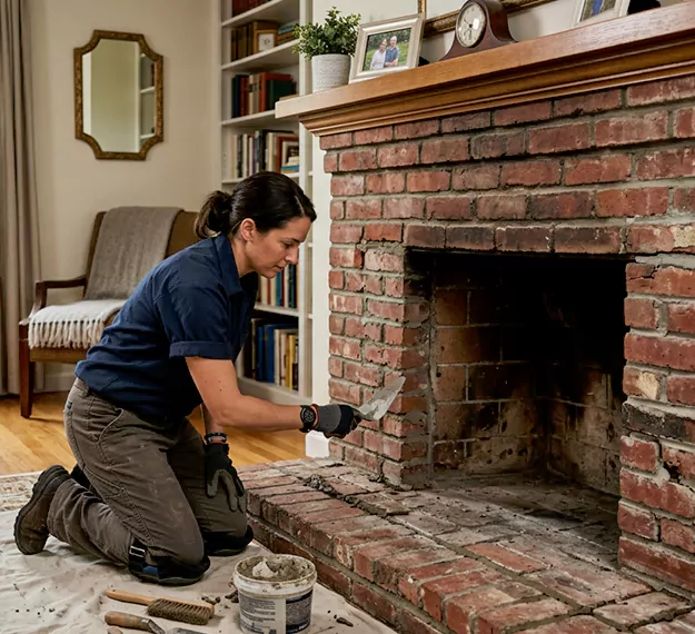 Certified Brick Fireplace Repair Company: Your Local Fireplace Masonry Repair Team in Howell, NJ