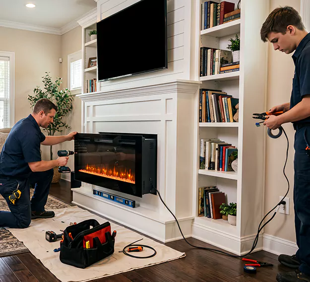 Certified Electric Fireplace Installation Company: Your Local Electric Fireplace Contractors in Howell, NJ!
