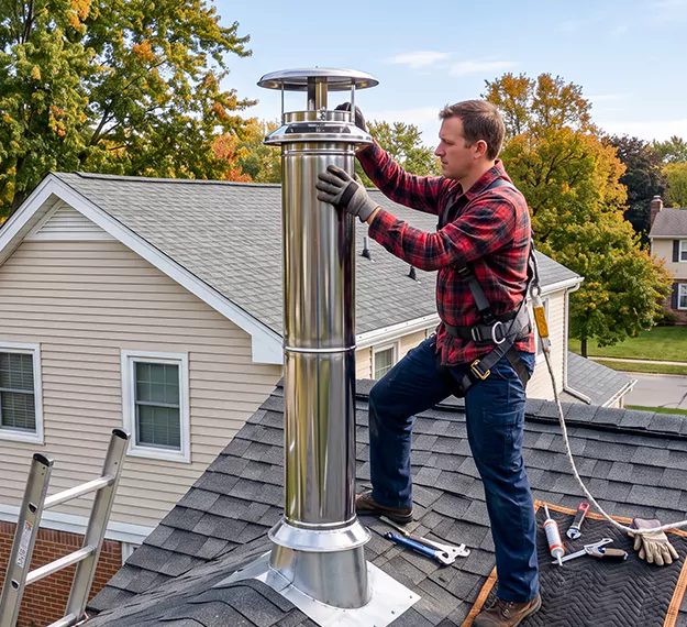 Certified Prefab Chimney Installer: Your Local Factory-Built Chimney Installation Team in Howell, NJ