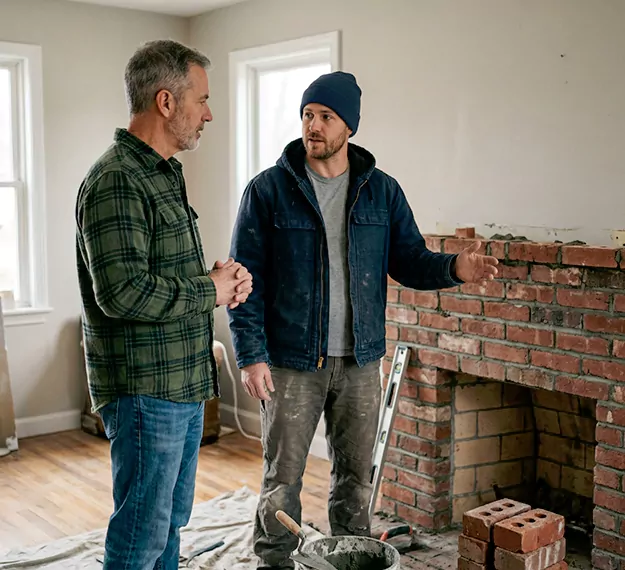 Why Howell Homeowners Choose Our Brick Fireplace Installation Team?