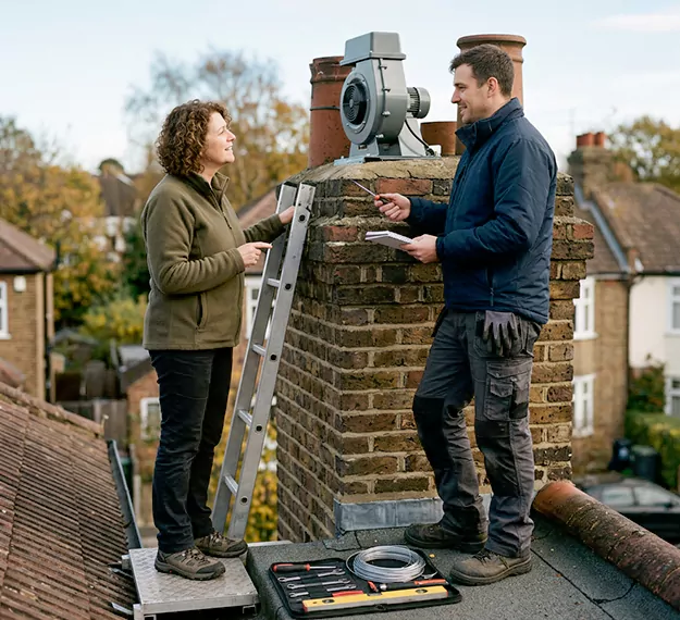 Why Howell, NJ Homeowners Choose Our Chimney Fan Installation Team?
