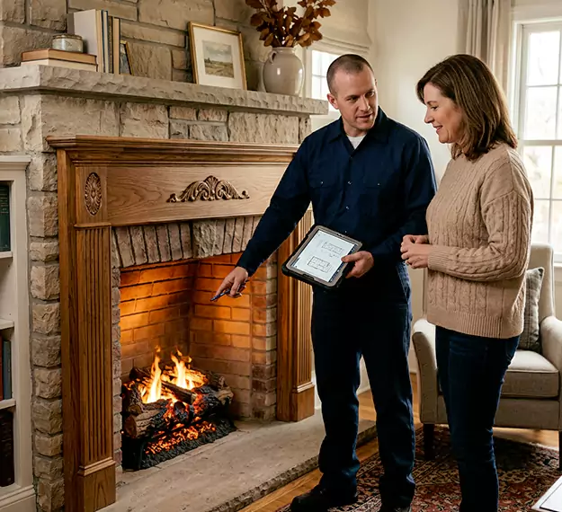 Why Howell Homeowners Choose Our Electric Fireplace Logs Team?