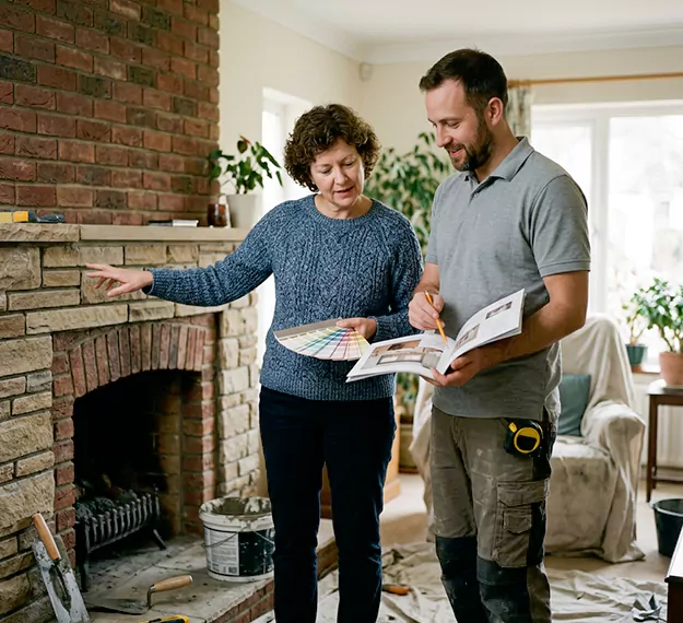 Why Howell Homeowners Choose Our Fireplace Makeover Team?
