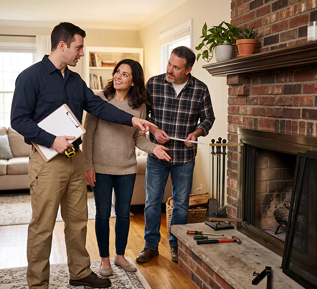 Why Howell Homeowners Choose Our Fireplace Screen Installation Team?