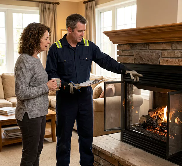 Why Howell Homeowners Choose Our Gas Fireplace Embers Team?