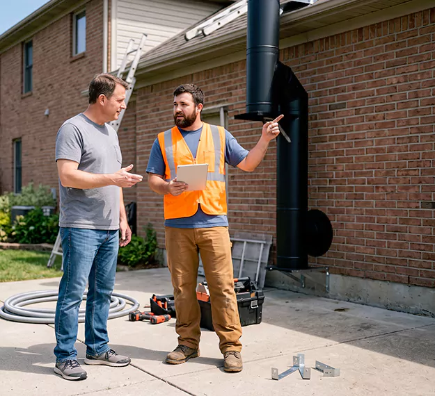 Why Howell Homeowners Choose Our Metal Chimney Team?
