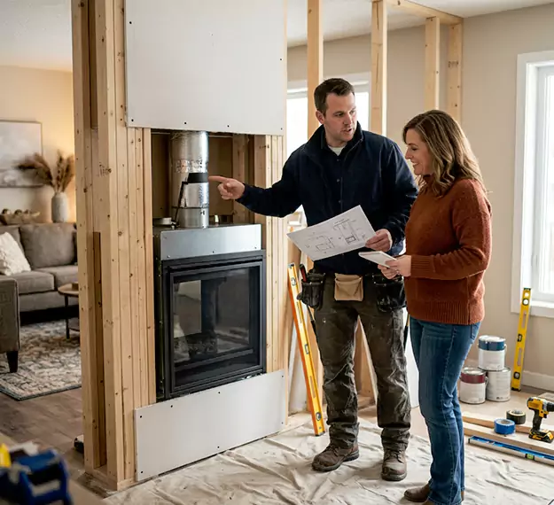 Why Howell Homeowners Choose Our Prefab Fireplace Installation Team?