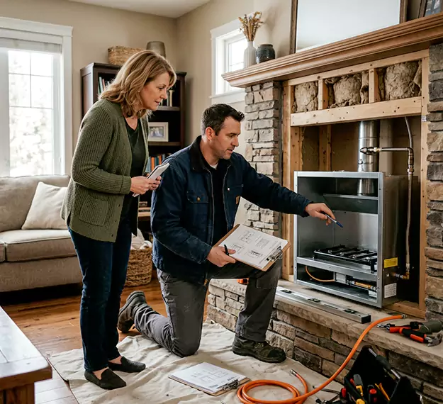 Why Howell, NJ Homeowners Choose Our Propane Fireplace Installation Team?