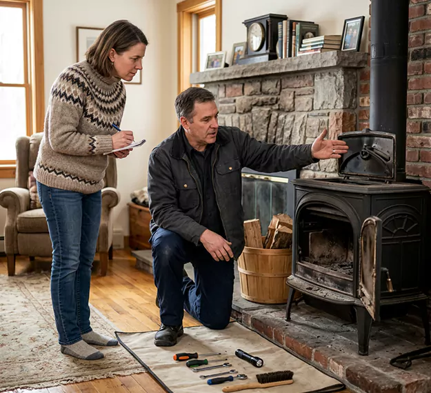 Why Howell Homeowners Choose Our Wood Stove Repair Team?