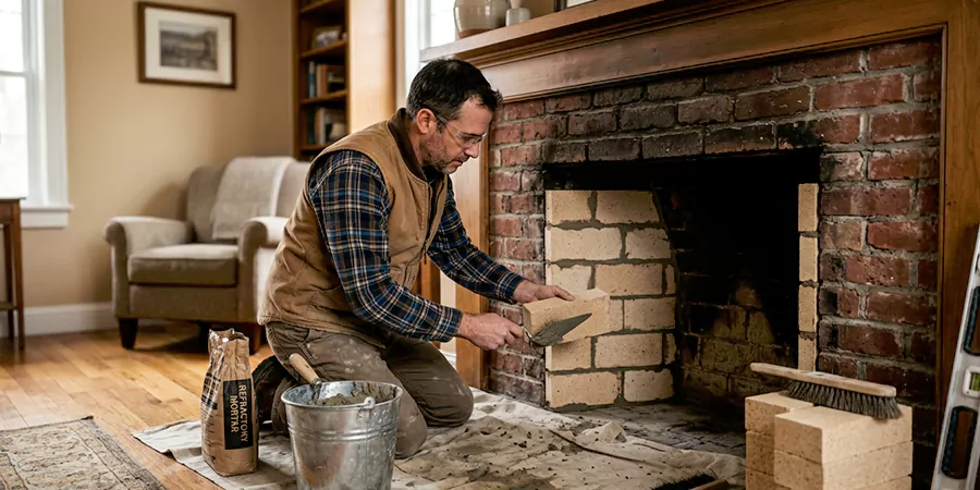 Fire Brick Installation Howell