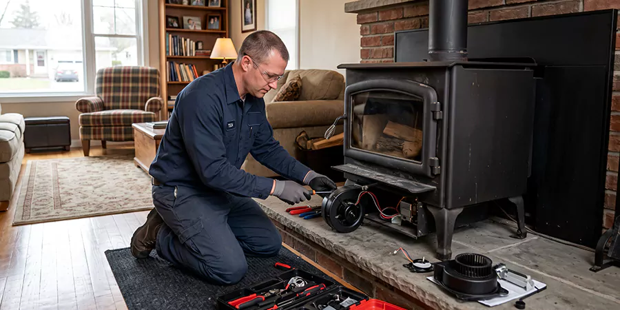 Wood Stove and Gas Fireplace Fan Repair Howell