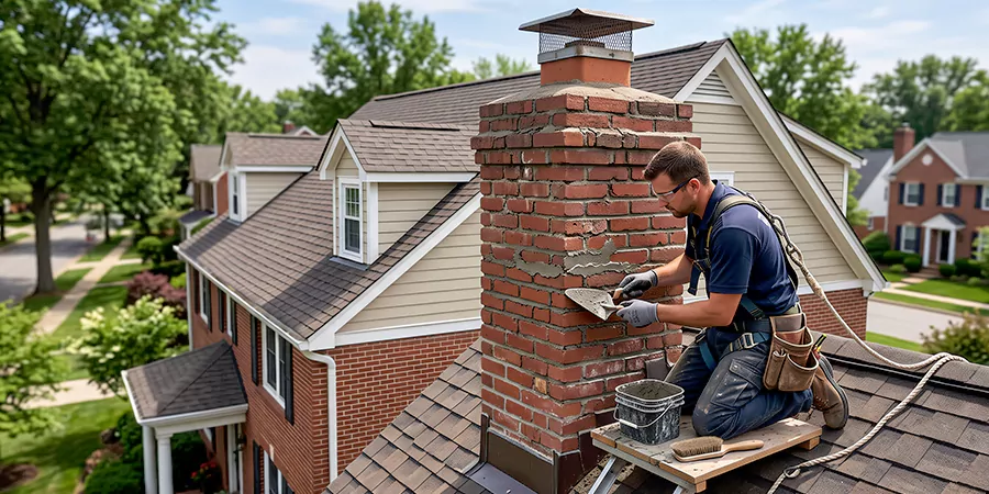 Stone Chimney Repair Howell
