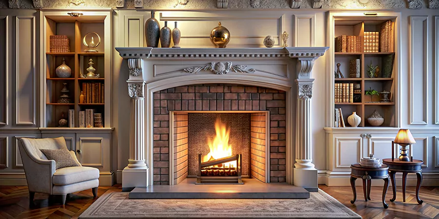 Classic Mantel Decor and Styling Howell