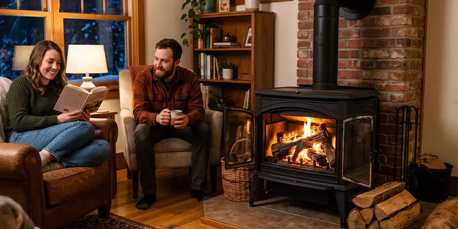 Faux and Fake Wood Burning Stove Logs Howell