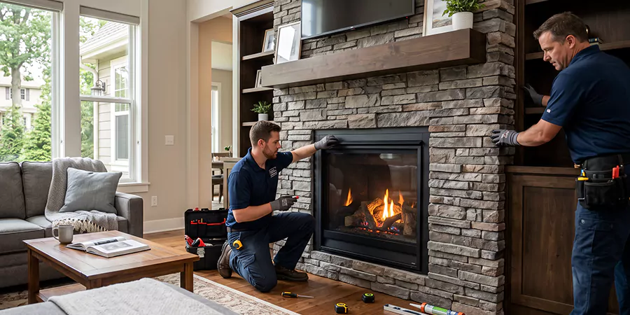 New Fireplace Doors and Replacement Howell