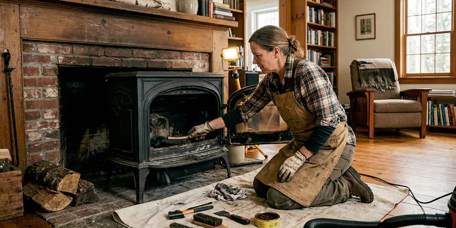 Wood Stove Restoration Howell
